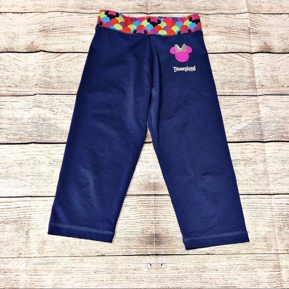 Disneyland resort girls cropped leggings Size M - Picture 1 of 9